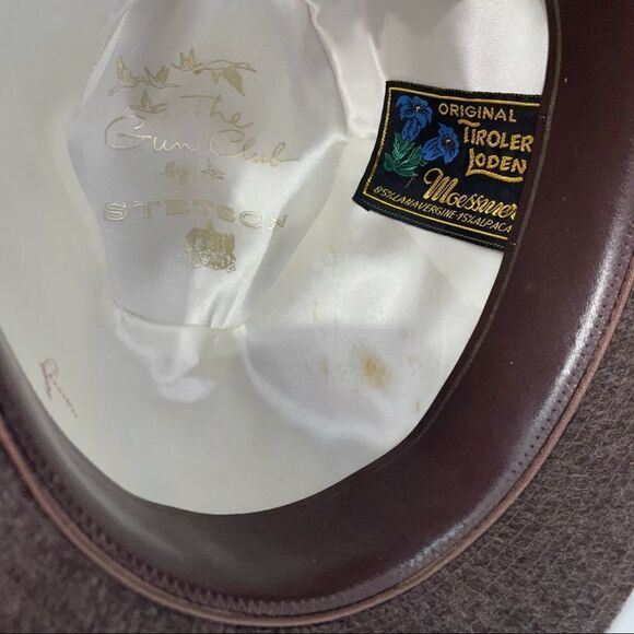 Vintage Stetson The Gun Club wool and alpaca fedora - Picture 13 of 15